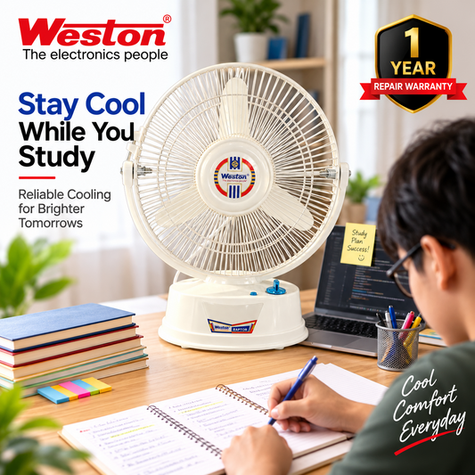 Weston Solar DC Fan – Raptor
