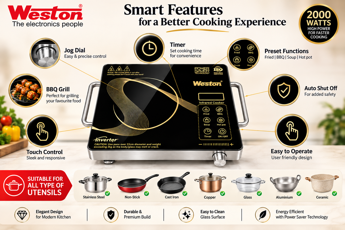 Weston Infrared Cooktop